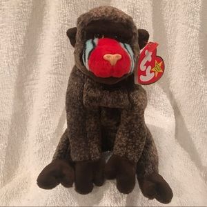 1999 TY Beanie Baby CHEEKS the Baboon